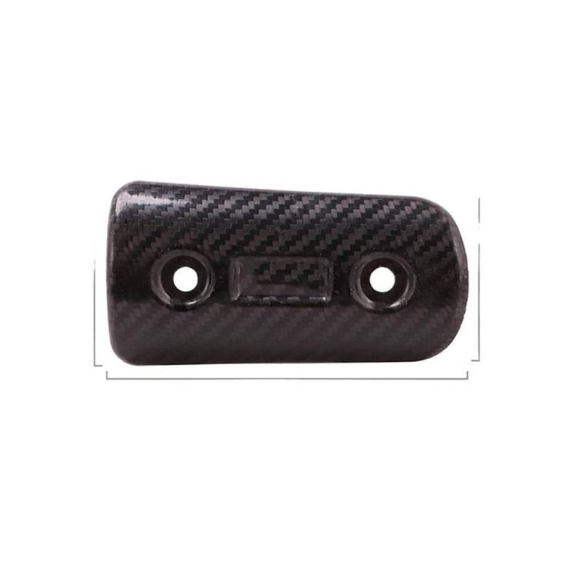 Auspuff Hitzeschutzblech Motorrad Motorrad Auspuffrohr Schutz Hitzeschild Abdeckung Schutz Abdeckung Endrohr Für CB650F MT07 TMAX530 CB400 XMAX300 von SinSed