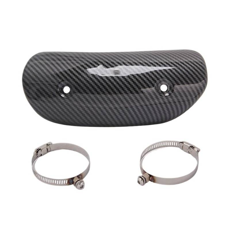 Auspuff Hitzeschutzblech Motorrad Motorrad Auspuffrohr Schutz Hitzeschild Abdeckung Schutz Abdeckung Endrohr Für CB650F MT07 TMAX530 CB400 XMAX300 von SinSed