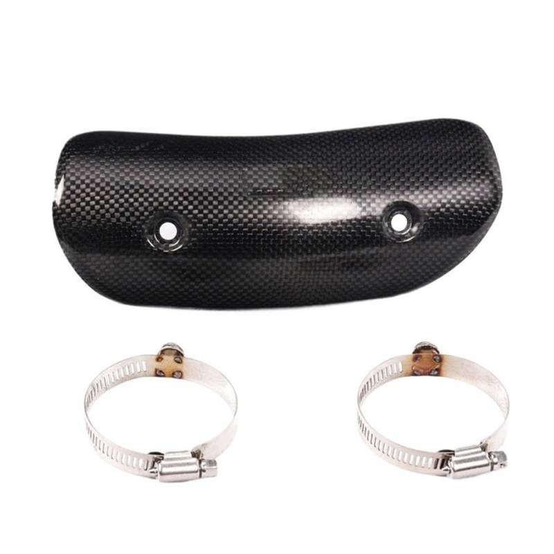 Auspuff Hitzeschutzblech Motorrad Motorrad Auspuffrohr Schutz Hitzeschild Abdeckung Schutz Abdeckung Endrohr Für CB650F MT07 TMAX530 CB400 XMAX300 von SinSed