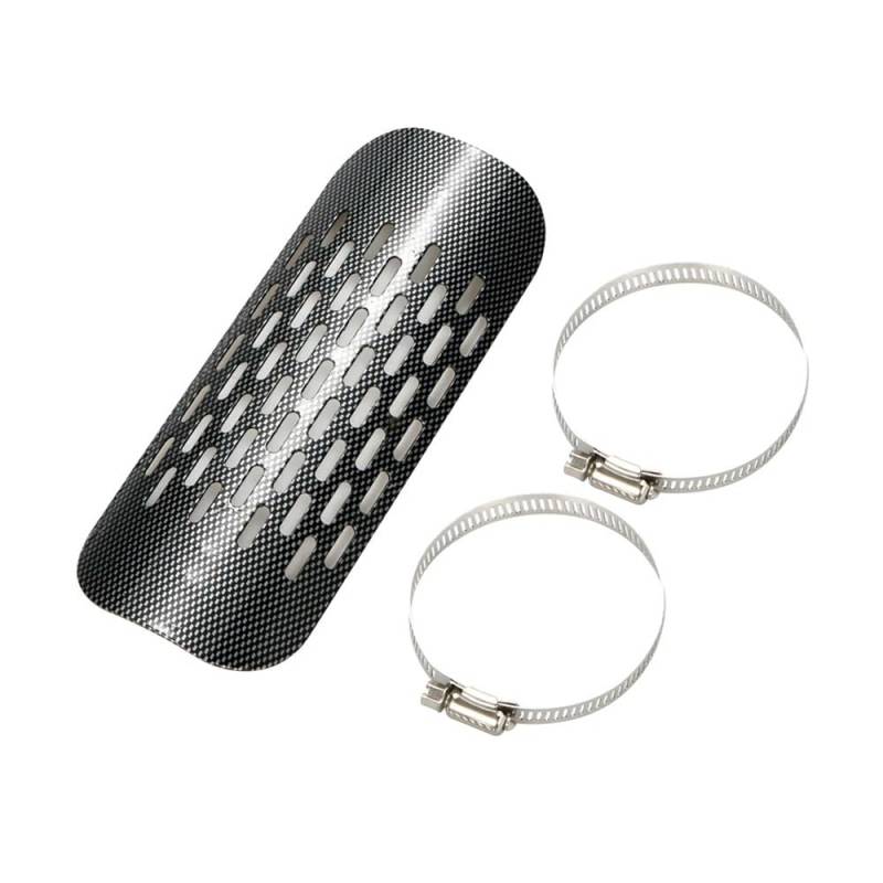 Auspuff Hitzeschutzblech Motorrad Motorrad Universal Auspuff Hitzeschild Schalldämpfer Rohr Schutz Hitzeschild Abdeckung Für Hitzeschild Abdeckung von SinSed