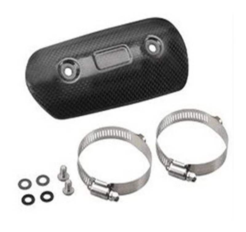 Auspuff Hitzeschutzblech Motorrad Motorrad Zubehör Auspuffrohr Abdeckung Schild Isolierung Motorrad Schalldämpfer Schutz Auspuff Wärmedämmung Abdeckung Schutz von SinSed