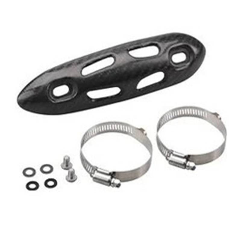 Auspuff Hitzeschutzblech Motorrad Motorrad Zubehör Auspuffrohr Abdeckung Schild Isolierung Motorrad Schalldämpfer Schutz Auspuff Wärmedämmung Abdeckung Schutz von SinSed