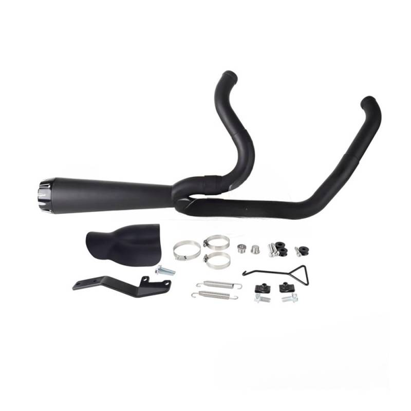 Auspuff Hitzeschutzblech Motorrad Schalldämpfer Auspuffrohr Hitzeschild Abdeckung Für Low Rider FXLR FXLRST FXLRS FXRST 2018-UP Motorrad Auspuff von SinSed
