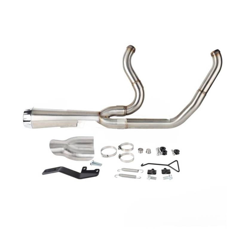 Auspuff Hitzeschutzblech Motorrad Schalldämpfer Auspuffrohr Hitzeschild Abdeckung Für Low Rider FXLR FXLRST FXLRS FXRST 2018-UP Motorrad Auspuff von SinSed