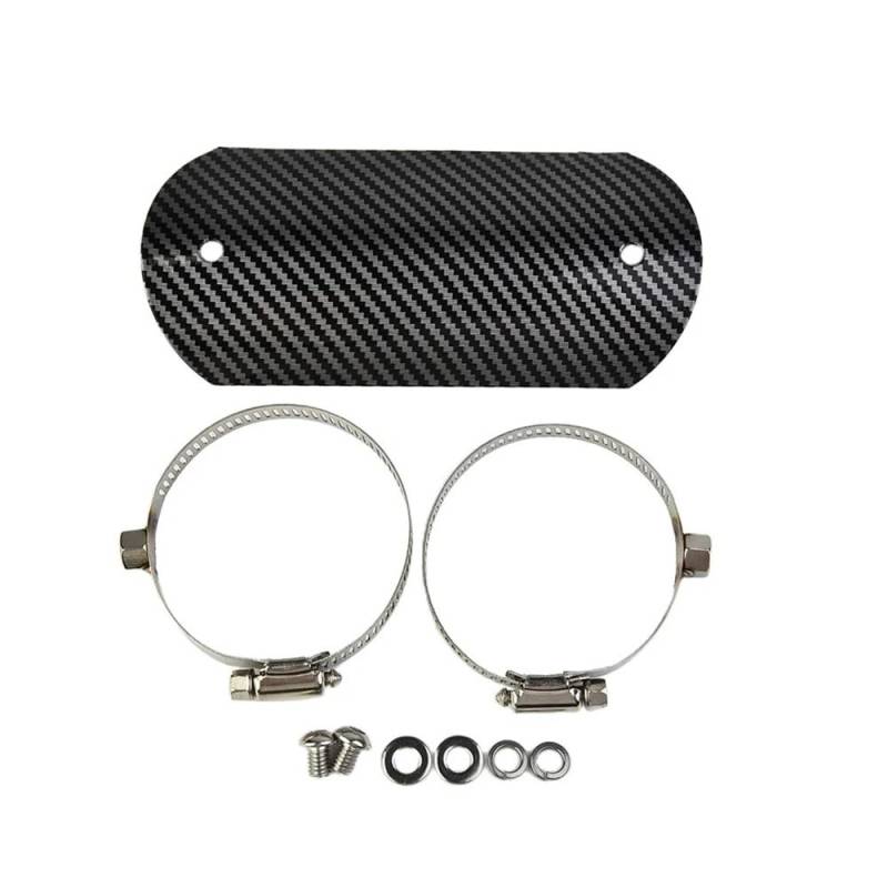 Auspuff Hitzeschutzblech Motorrad Schutz Auspuff Hitzeschild Universal Schutz Mittelrohr Motorrad Schalldämpfer Endrohr Abdeckung Auspuff Hitzeschild Endrohr Schutz von SinSed