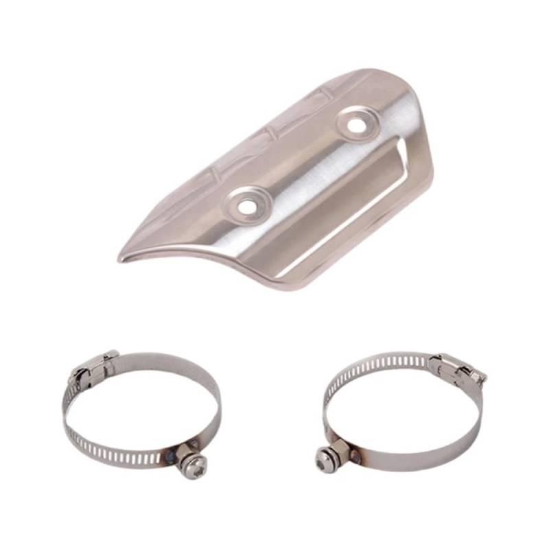 Auspuff Hitzeschutzblech Motorrad Universal Motorrad Auspuff Hitzeschild Abdeckung Schalldämpfer Protektoren Schutz Auspuff Hitzeschild Auspuff Schutz von SinSed
