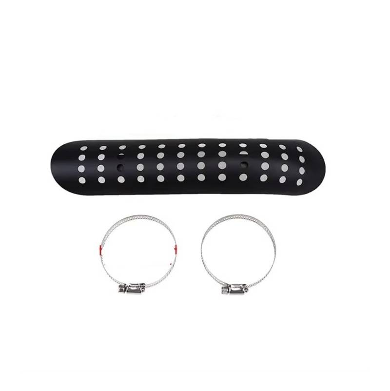 Auspuff Hitzeschutzblech Motorrad Universal Motorrad Auspuff Hitzeschild Abdeckung Schalldämpfer Schutz Schutz Zubehör Fit Für Für Für von SinSed