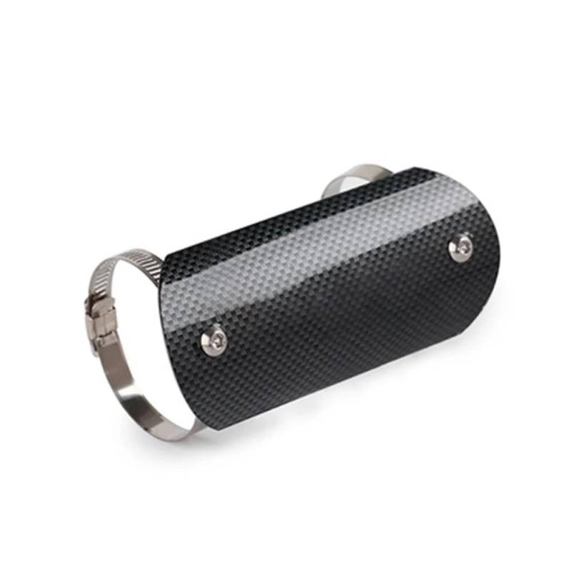 Auspuff Hitzeschutzblech Motorrad Universal Motorrad Auspuff Hitzeschild Abdeckung Wärmedämmung Schalldämpfer Schutz Für Z900 R3 FZ6N NC700 Z250 R25 von SinSed