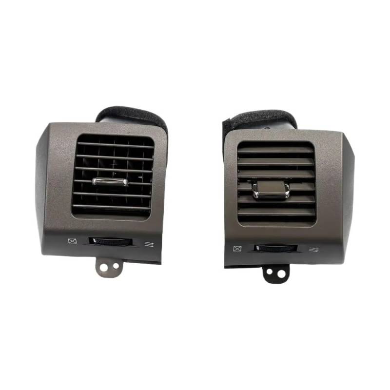 Auto Klimaanlage Entlüftung Air Vent Grille A/C Vent Silber Dekorative Rahmen Für Land Für Cruiser Für Prado LC120 2003 2004 2005 2006 2007 2008 2009 von SinSed