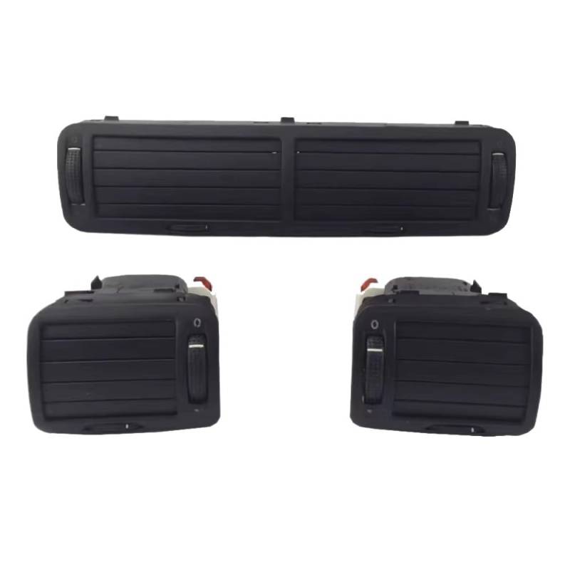 Auto Klimaanlage Entlüftung Für Passat B5 1997 1998 1999 2000 2001 2002 2003 2004 2005 Schwarz Front Dashboard Zentrale Air Vent Outlet A/C Heizung von SinSed