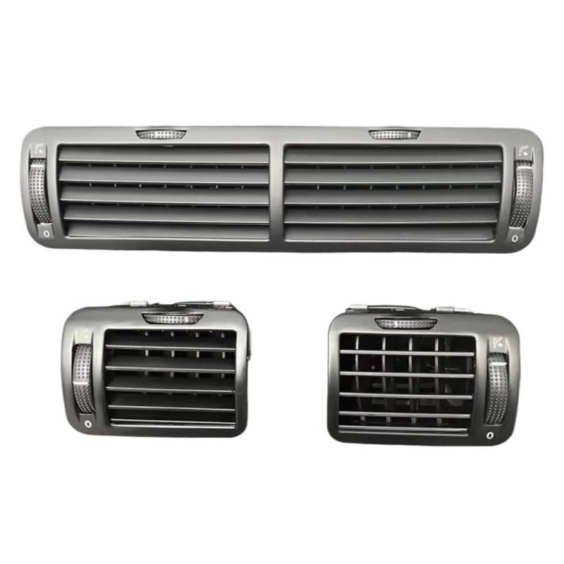 Auto Klimaanlage Entlüftung Für Passat B5 1997-2005 Schwarz Front Dashboard Zentrale Air Vent Outlet A/C Heizung 3B0819728 3B0819703D 3BD819704D von SinSed