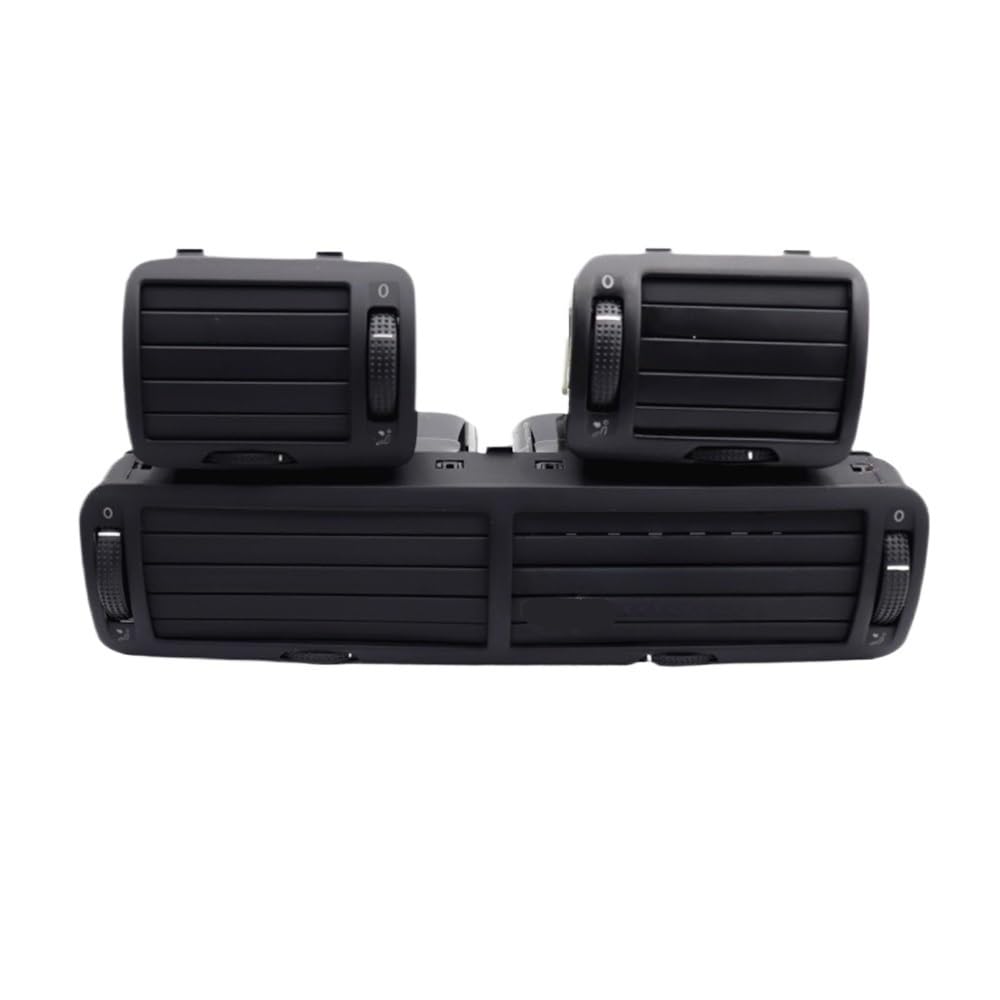 Auto Klimaanlage Entlüftung Schwarzes Front-Dashboard Zentrale Air Vent Outlet A/C Heizung Für Passat B5 1997-2005 3B0819728 3B0819703D 3BD819704D von SinSed
