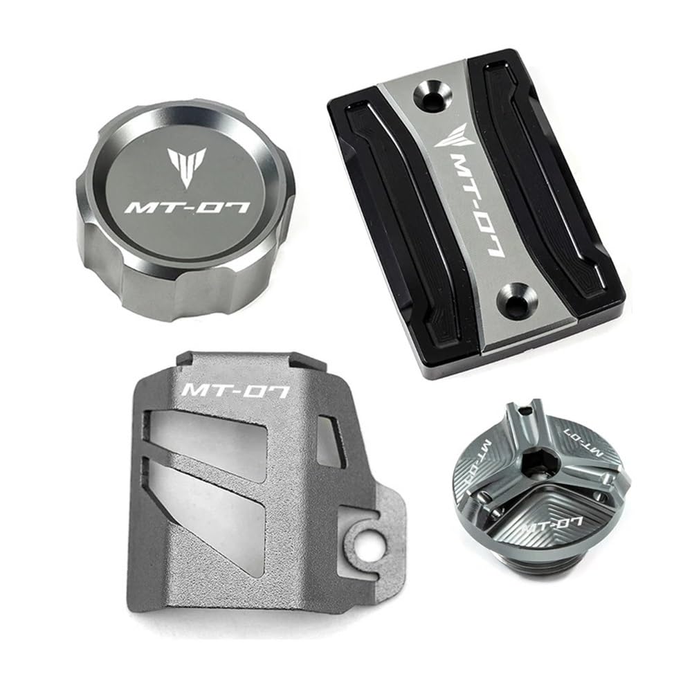 Hinterradbremsflüssigkeit Abdeckkappe Motorrad Für Y&amaha MT07 2021 2022 Zubehör MT 07 FZ07 2014-2023 2019 Motorrad Vorne Hinten Brems Flüssigkeit Reservoir Abdeckung Motor Öl Kappe Hinterradbremsflüssigkeit Abdeckkappe Motorrad Für Y&amaha MT07 2021 2022 Zubehör MT 07 FZ07 2014-2023 2019 Motorrad Vorne Hinten Brems Flüssigkeit Reservoir Abdeckung Motor Öl Kappe von SinSed
