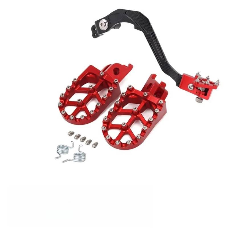 Motorrad Schalthebel Pedal Motorräder Hinten Fußrasten Ruht Brems Shift Shifter Hebel Pedal Für CRF250L CRF250M 2013-2020 CRF250RALLY 2017-2020 von SinSed