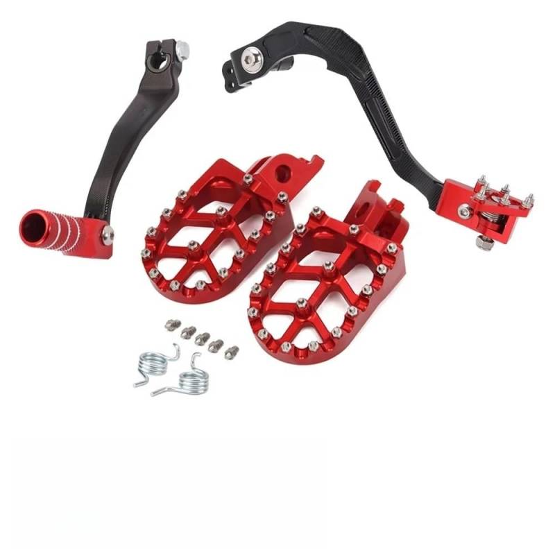 Motorrad Schalthebel Pedal Motorräder Hinten Fußrasten Ruht Brems Shift Shifter Hebel Pedal Für CRF250L CRF250M 2013-2020 CRF250RALLY 2017-2020 von SinSed