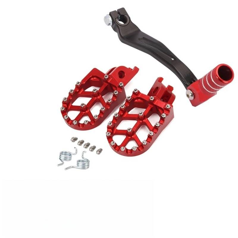Motorrad Schalthebel Pedal Motorräder Hinten Fußrasten Ruht Brems Shift Shifter Hebel Pedal Für CRF250L CRF250M 2013-2020 CRF250RALLY 2017-2020 von SinSed