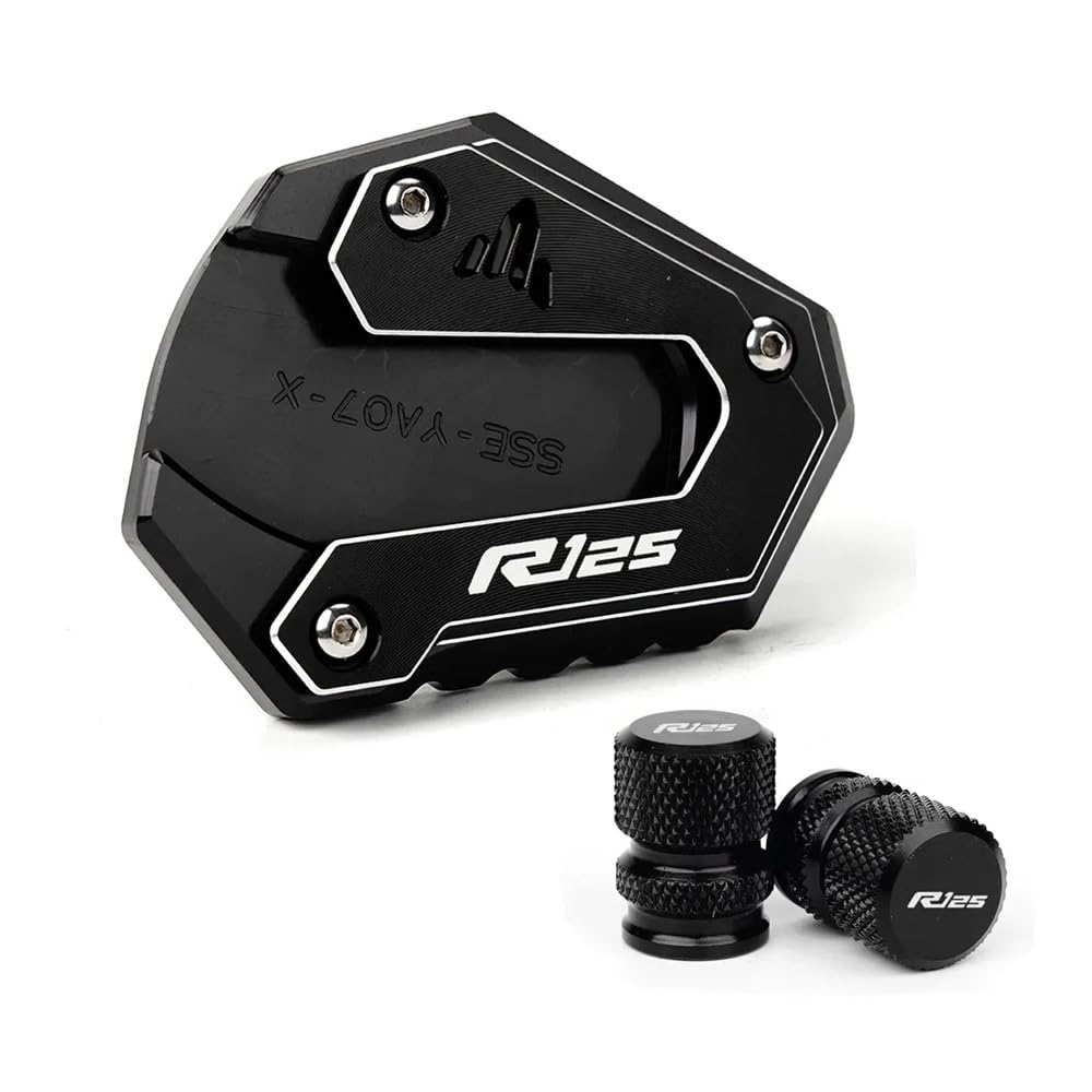 Ständerpolster Für YA&MAHA R125 YZF-R125 YZF R125 2014-2023 Motorrad Zubehör Ständer Seitenständer Verlängerung Pad Vergrößerte Platte Reifenventil Ständerpolster Für YA&MAHA R125 YZF-R125 YZF R125 2014-2023 Motorrad Zubehör Ständer Seitenständer Verlängerung Pad Vergrößerte Platte Reifenventil von SinSed