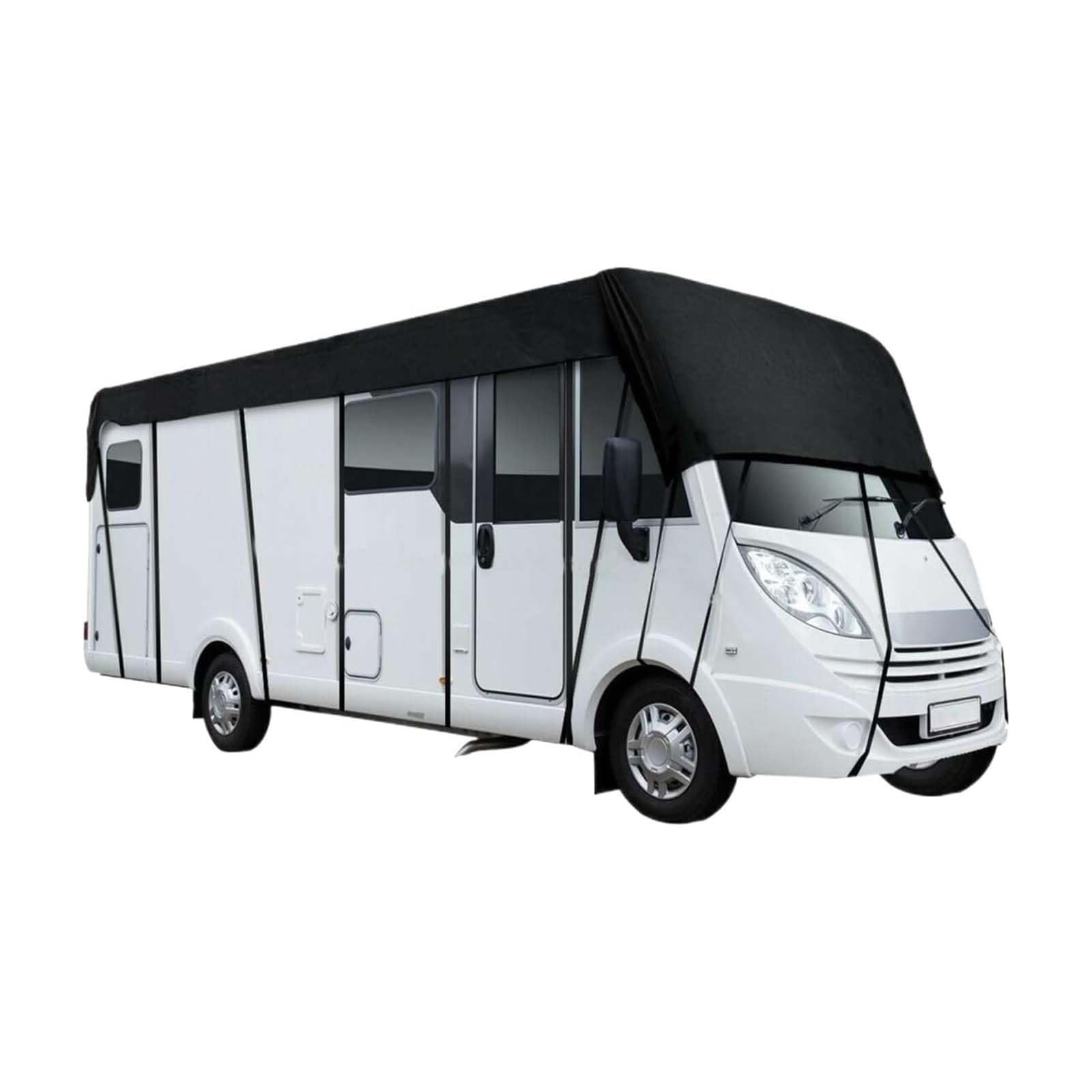 Wasserdichte Wohnwagenabdeckung, wasserdichte Wohnwagenabdeckung, 210D Oxford-Tuch, Wohnmobil-Top-Abdeckung, Dachschutz für Wohnwagen, Reiseanhänger, 6,5 m x 3 m, 7,5 m x 3 m, 8,5 m x 3 m, Schwarz Wasserdichte Wohnwagenabdeckung, wasserdichte Wohnwagenabdeckung, 210D Oxford-Tuch, Wohnmobil-Top-Abdeckung, Dachschutz für Wohnwagen, Reiseanhänger, 6,5 m x 3 m, 7,5 m x 3 m, 8,5 m x 3 m, Schwarz von SinSed