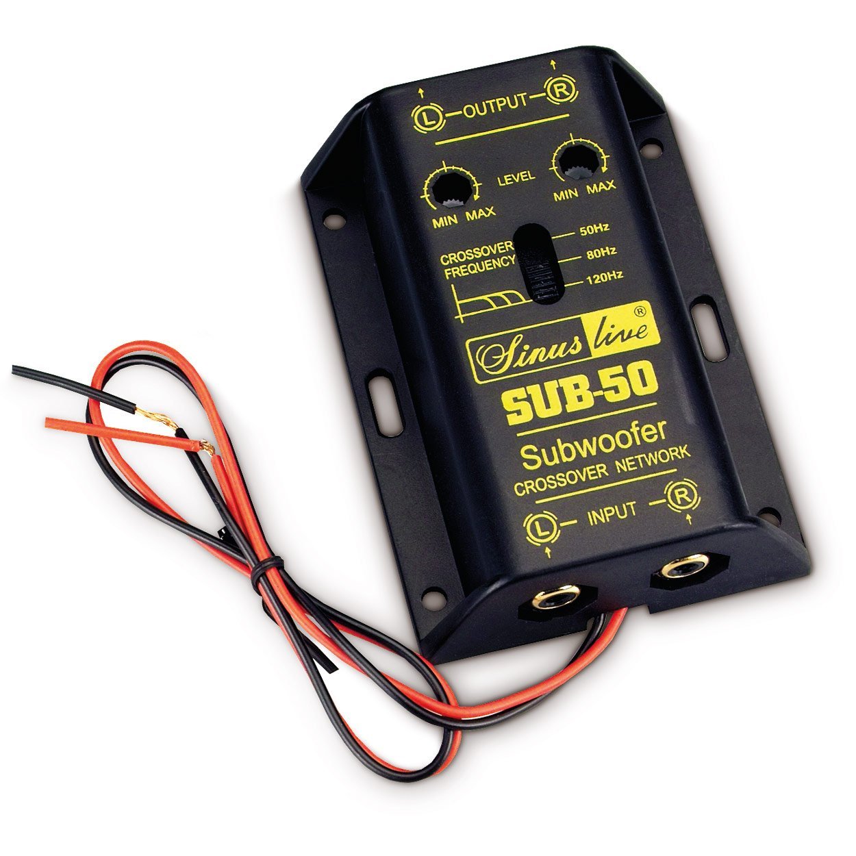 Sinuslive SUB-50 aktive Subwooferweiche, 13323, Black Sinuslive SUB-50 aktive Subwooferweiche, 13323, Black von Sinuslive