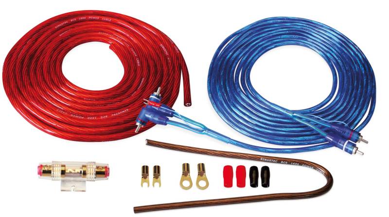 Sinustec BCS-1600 5m Car-Hifi Batteriekabel Set 16mm² von Sinustec
