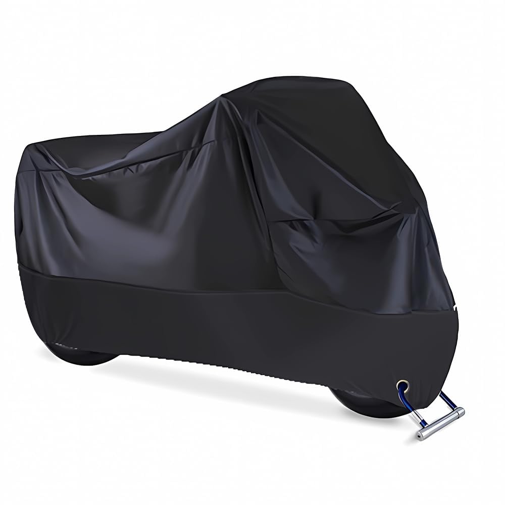 Motorrad Abdeckplane, Für Piaggio MP3 500 Motorradgarage Outdoor Winterfest Schutzhülle, Wasserdicht und UV,mit Schlossloch,B-XXL Motorrad Abdeckplane, Für Piaggio MP3 500 Motorradgarage Outdoor Winterfest Schutzhülle, Wasserdicht und UV,mit Schlossloch,B-XXL von SioNS