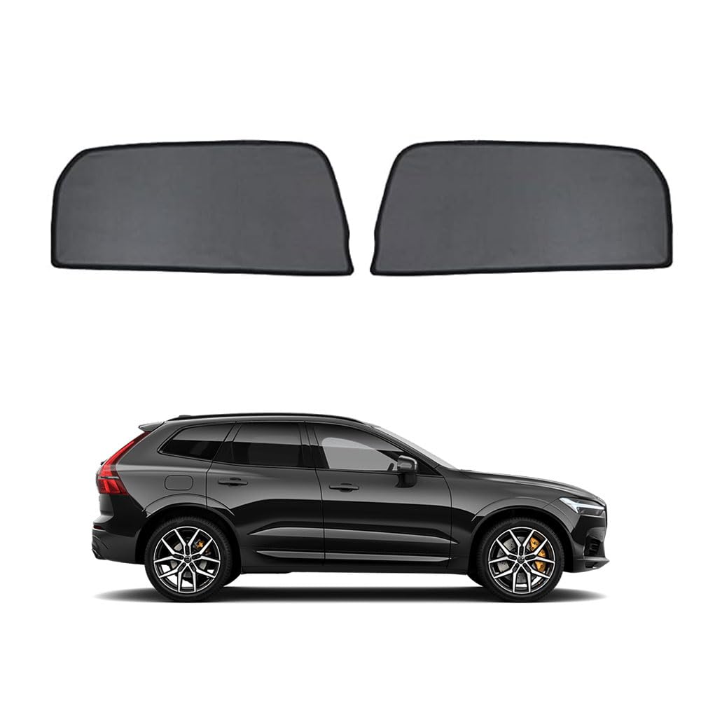 SioNS Sonnenschutz Auto Magnetisch Vorhang für Volvo XC60 2ND 2017-2023 UV Schutz Seitenscheiben Fenster Sonnenblende Zubehör Für Baby Kinder Erwachsene Haustiere Schwarz,2pcs- Rear Door SioNS Sonnenschutz Auto Magnetisch Vorhang für Volvo XC60 2ND 2017-2023 UV Schutz Seitenscheiben Fenster Sonnenblende Zubehör Für Baby Kinder Erwachsene Haustiere Schwarz,2pcs- Rear Door von SioNS