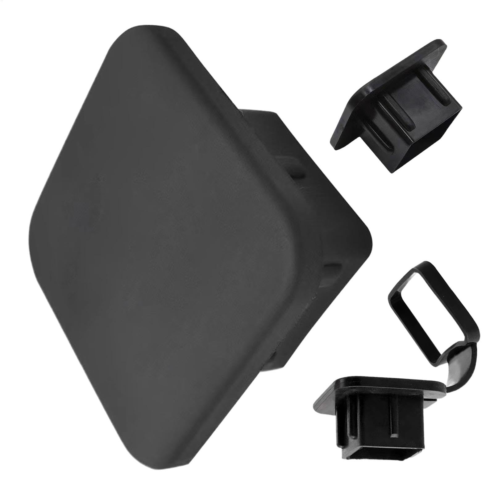 Anhängerkupplungsabdeckungen für LKWs | Staubschutzstecker für Anhängerkupplung – Anhängerhakeneinsatz, Schutzverkleidung, Empfängerrohrkappe, schwarz, Autozubehör für Autoanhänger Anhängerkupplungsabdeckungen für LKWs | Staubschutzstecker für Anhängerkupplung – Anhängerhakeneinsatz, Schutzverkleidung, Empfängerrohrkappe, schwarz, Autozubehör für Autoanhänger von Sirseon