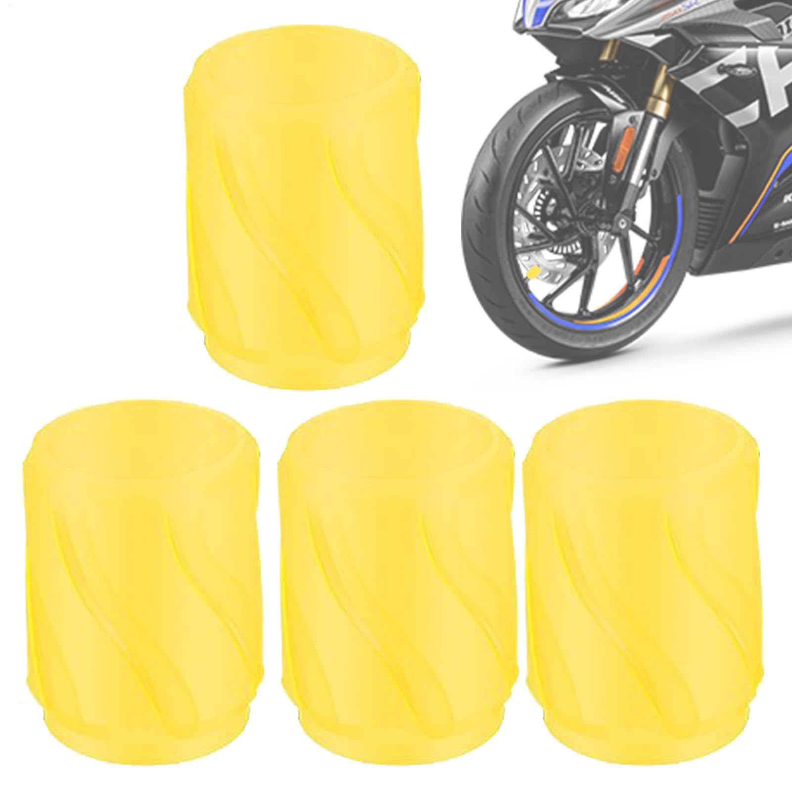 Fluoreszierende Reifenventilkappen – 4 x fluoreszierende Autoreifenventilkappen – Reifenluftkappen Abdeckung Dekoration Zubehör Reiten Radfahren Zubehör für Motorräder und Fahrräder Fluoreszierende Reifenventilkappen – 4 x fluoreszierende Autoreifenventilkappen – Reifenluftkappen Abdeckung Dekoration Zubehör Reiten Radfahren Zubehör für Motorräder und Fahrräder von Sirseon