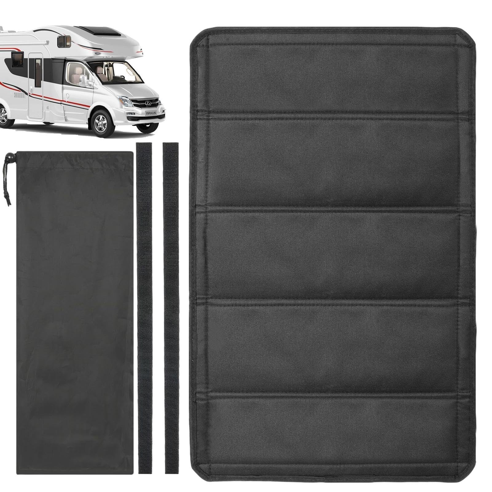 Magnetische Abdeckung für Wohnmobil, verdunkelnd, wasserdicht, Oxford-Fensterabdeckung, blickdicht, reflektierend, UV-Schutz und Privatsphäre für Wohnmobil-Anhänger Magnetische Abdeckung für Wohnmobil, verdunkelnd, wasserdicht, Oxford-Fensterabdeckung, blickdicht, reflektierend, UV-Schutz und Privatsphäre für Wohnmobil-Anhänger von Sirseon