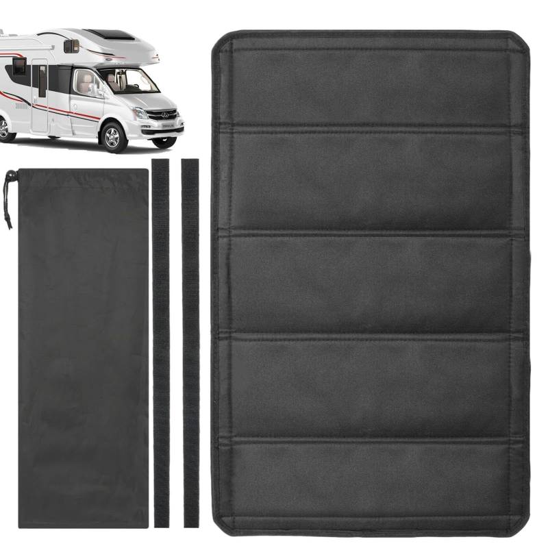 Magnetische Abdeckung für Wohnmobil, verdunkelnd, wasserdicht, Oxford-Fensterabdeckung, blickdicht, reflektierend, UV-Schutz und Privatsphäre für Wohnmobil-Anhänger von Sirseon