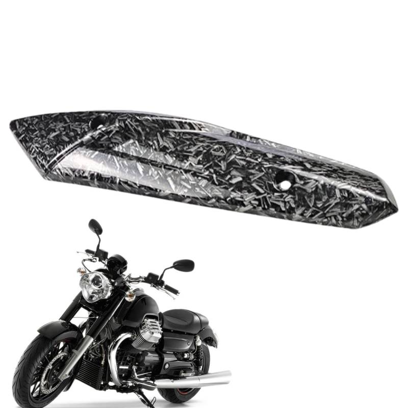 Schalldämpfer-Fersenschutz, hitzebeständiger Motorrad-Schalldämpferschutz, gebogen, einfache Installation, schützender multifunktionaler Hitzeschutz, Schalldämpfer für Motorräder von Sirseon
