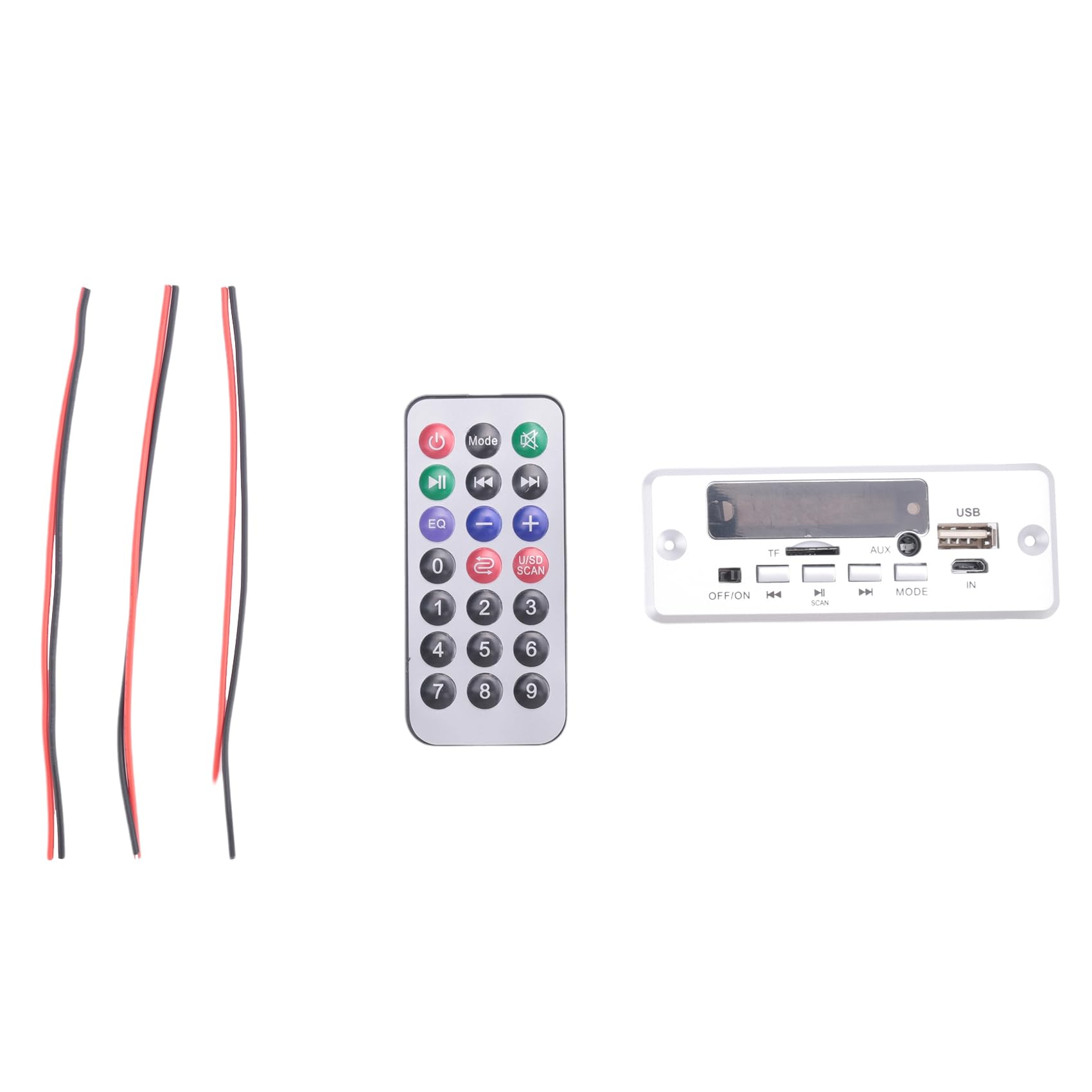 Sirxlevcy 12V Bluetooth MP3 Decoder Board DIY Home Digital Audio USB für Lautsprecher Freisprecheinrichtung Kunststoff Silber Sirxlevcy 12V Bluetooth MP3 Decoder Board DIY Home Digital Audio USB für Lautsprecher Freisprecheinrichtung Kunststoff Silber von Sirxlevcy