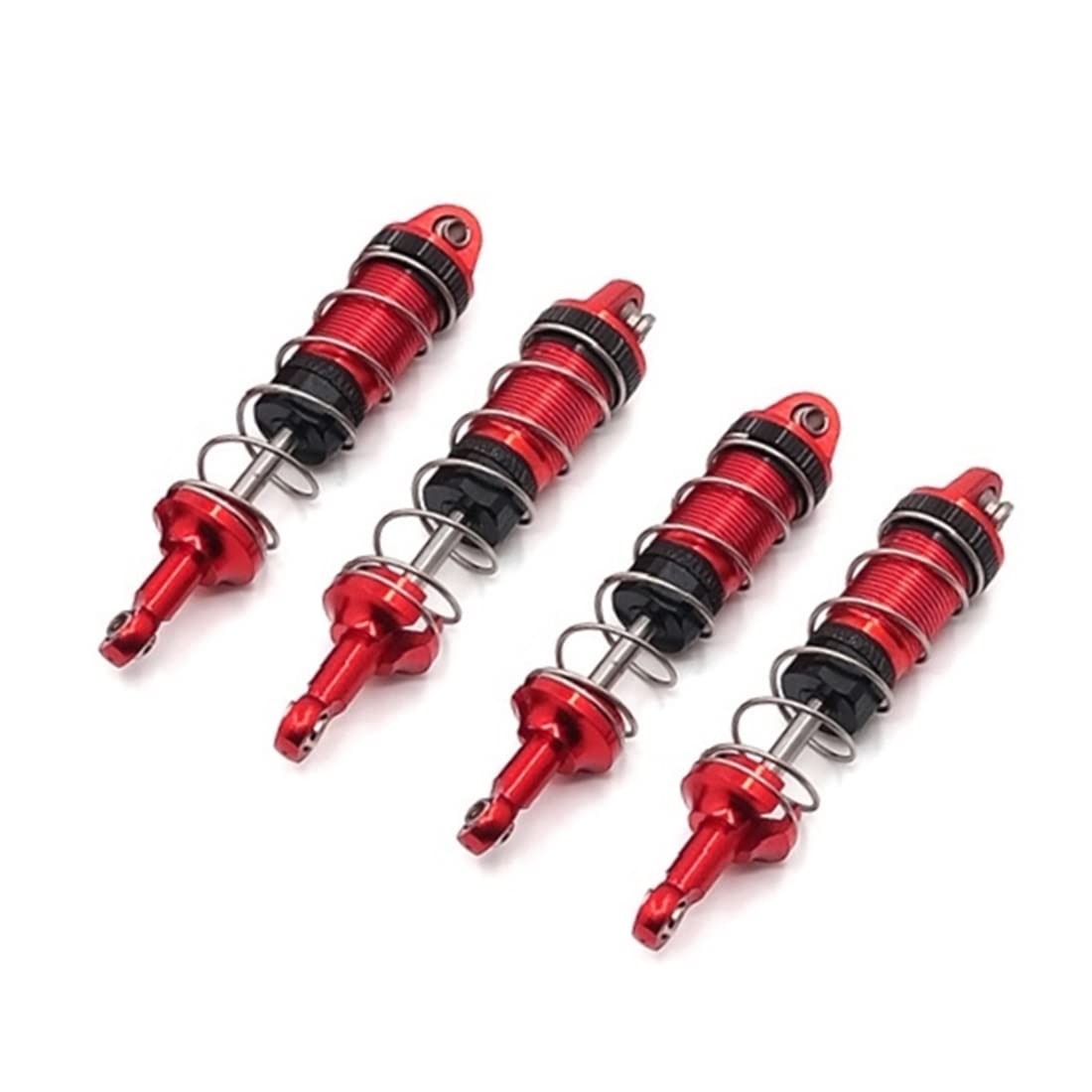 Sirxlevcy 4 StüCke Metall StoßDäMpfer DäMpfer für SCY 16101 16102 16103 1/16 RC Auto Upgrades Teile ZubehöR,Rot Sirxlevcy 4 StüCke Metall StoßDäMpfer DäMpfer für SCY 16101 16102 16103 1/16 RC Auto Upgrades Teile ZubehöR,Rot von Sirxlevcy
