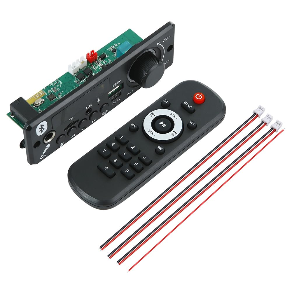Sirxlevcy Bluetooth MP3 WAV Decoder Board Verstärker Freisprecheinrichtung Auto Audio Mikrofon USB TF Radio MP3-Player Lautsprecher Sirxlevcy Bluetooth MP3 WAV Decoder Board Verstärker Freisprecheinrichtung Auto Audio Mikrofon USB TF Radio MP3-Player Lautsprecher von Sirxlevcy
