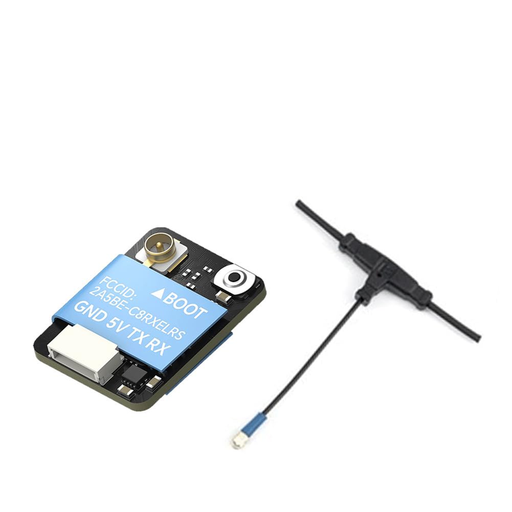 Sirxlevcy ELRS 868/900 MHz Nano RX-Empfänger Open Source mit 40-Mm-Antenne für RC FPV Racing Drone Sirxlevcy ELRS 868/900 MHz Nano RX-Empfänger Open Source mit 40-Mm-Antenne für RC FPV Racing Drone von Sirxlevcy