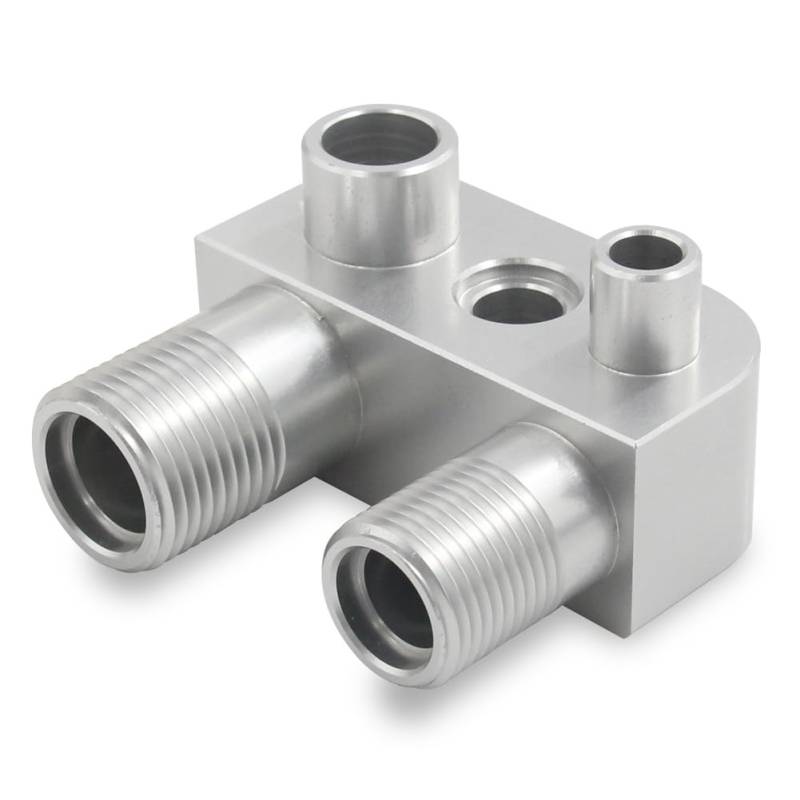 Sirxlevcy Für LSX LS3 Motortauschumrüstung A/C-Leitungskompressor-Adapteranschluss, AC-Kompressor-Aluminiumadapter von Sirxlevcy
