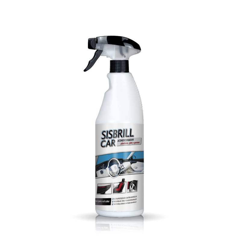 Sisbrill Car Cockpitpflege. Multi-Top-Produkt für Armaturenbrett, Kunststoffe und Leder - Es hinterlässt eine glatte und satinierte - Dry Touch - 750 ml. von Sisbrill