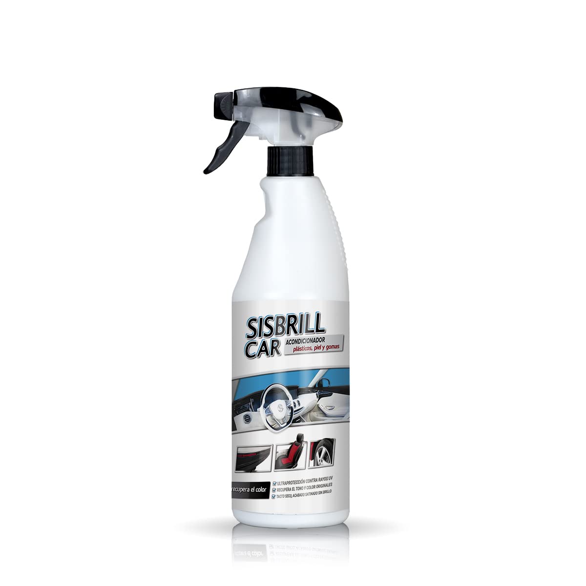 Sisbrill Car Cockpitpflege. Multi-Top-Produkt für Armaturenbrett, Kunststoffe und Leder - Es hinterlässt eine glatte und satinierte - Dry Touch - 750 ml. Sisbrill Car Cockpitpflege. Multi-Top-Produkt für Armaturenbrett, Kunststoffe und Leder - Es hinterlässt eine glatte und satinierte - Dry Touch - 750 ml. von Sisbrill