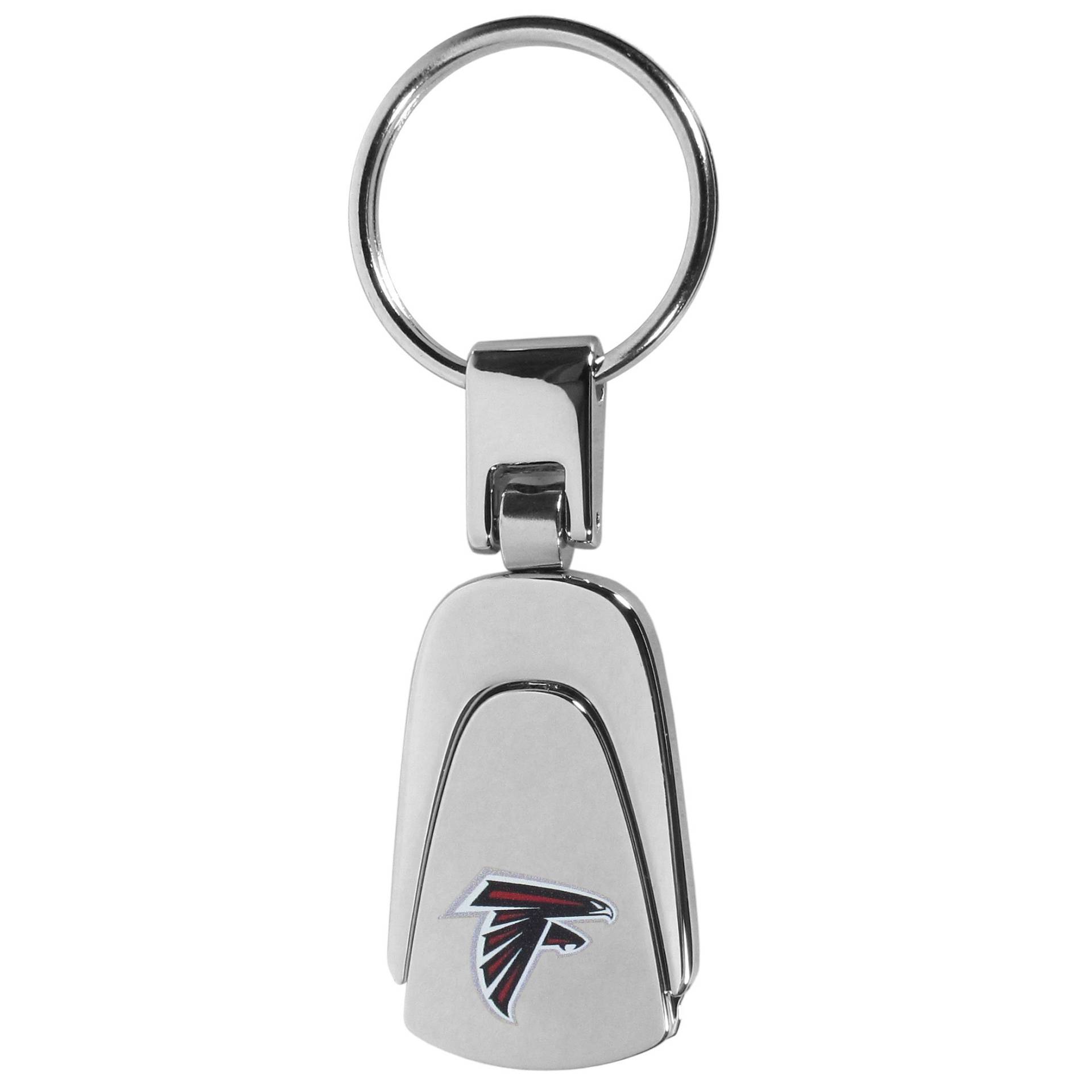 NFL Atlanta Falcons Unisex Siskiyou Sportssteel Teardop Schlüsselanhänger, Stahl, One Size von Siskiyou