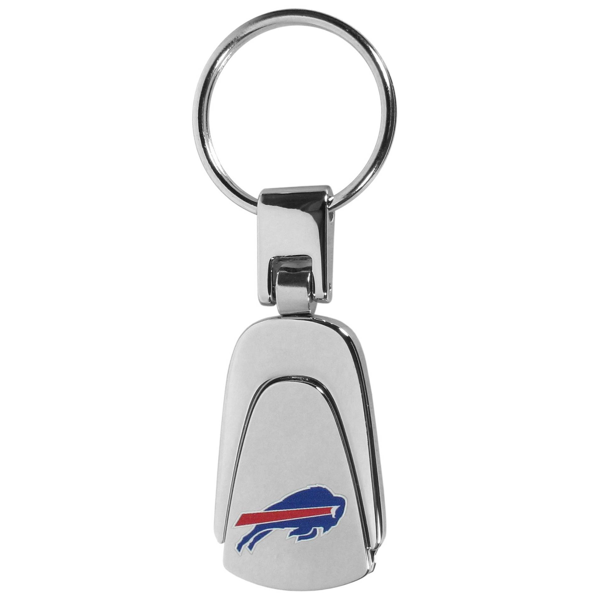 Siskiyou NFL Buffalo Bills Unisex Sportssteel Teardop Schlüsselanhänger, Stahl, Einheitsgröße von Siskiyou
