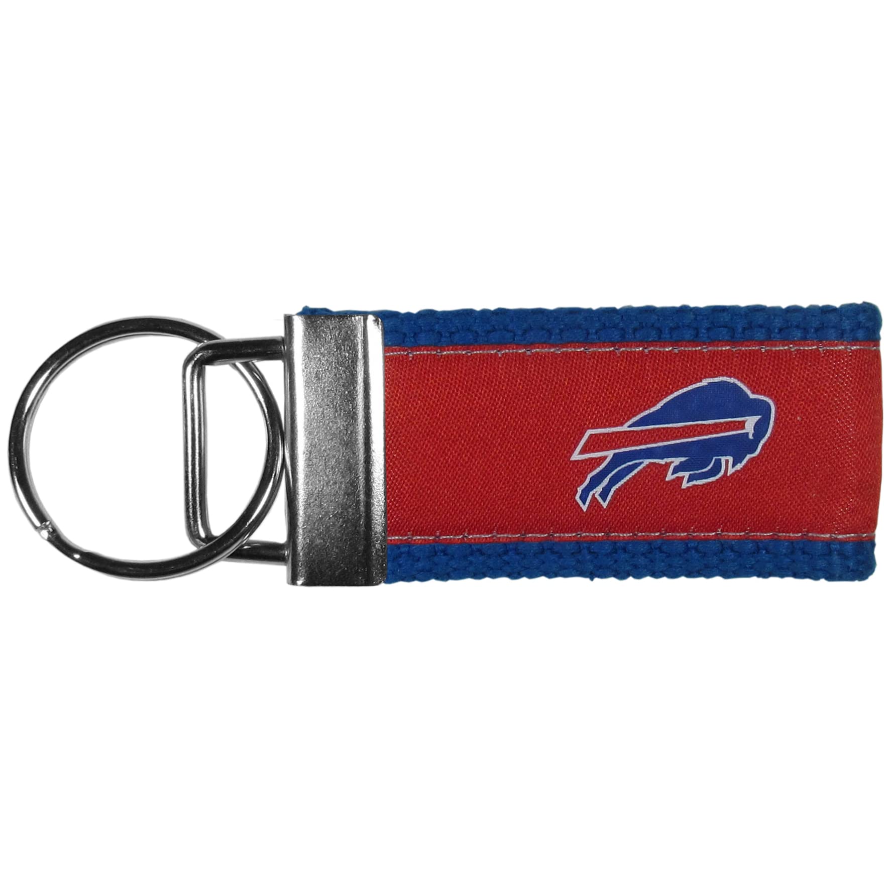 Siskiyou Sports NFL Buffalo Bills gewebter Schlüsselanhänger, Einheitsgröße, Teamfarben von Siskiyou