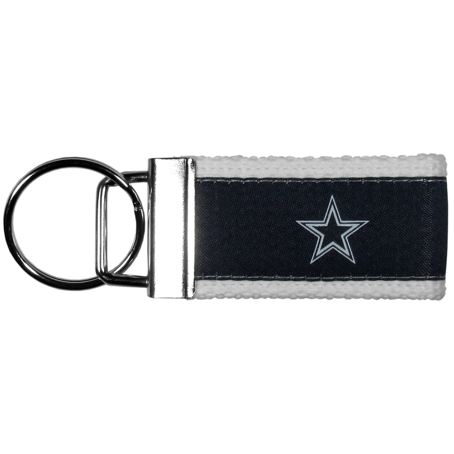 Siskiyou Sports NFL Dallas Cowboys gewebter Schlüsselanhänger, Einheitsgröße, Teamfarben von Siskiyou