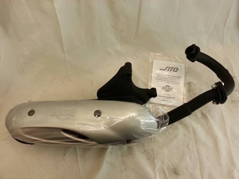 Auspuff Sito-Plus zugelassen EU Piaggio Liberty 50-SFERA 50 (2. Serie) 0233 von Sito