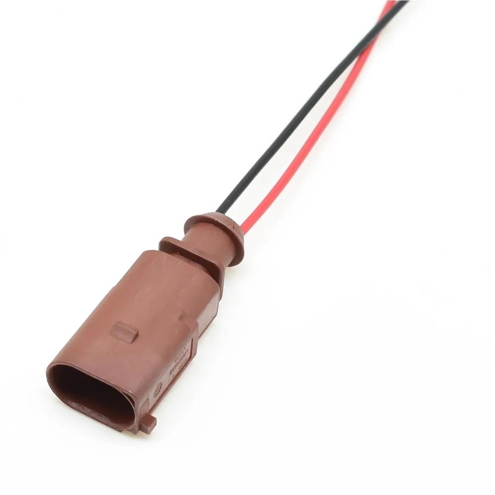 Auto Kabelstecker 2 Pin Weiblich Männlich Auto Abgas Temperatur Sensor Kabelbaum Sockel 6X0973802A 1J0973702A(1pcs Male) von Siuku
