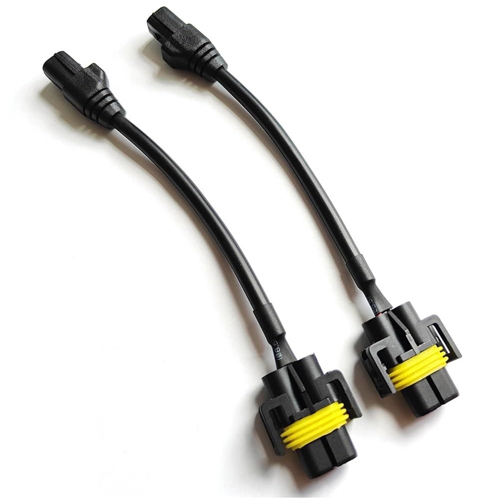Auto Kabelstecker Kompatibel Mit Toyota Für Prius Für Yaris Für Vios 2 Stück H11-Stecker Auf L1B-Buchse Anschlussadapter Konvertierungskabel Auto Kabelstecker Kompatibel Mit Toyota Für Prius Für Yaris Für Vios 2 Stück H11-Stecker Auf L1B-Buchse Anschlussadapter Konvertierungskabel von Siuku
