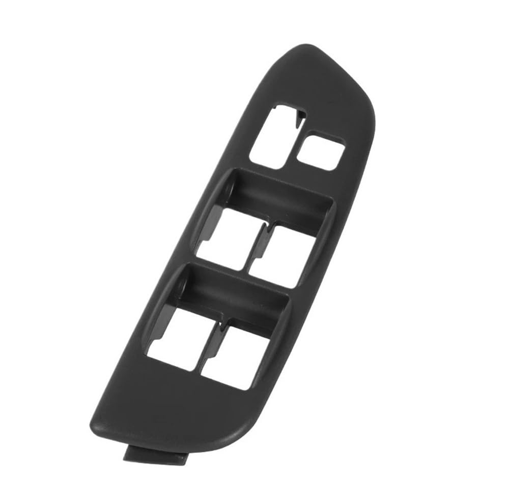 Fensterheber Schalter Vordere Linke Tür Fensterheber Panel Armlehne Obere Taste Lock Schalter Trim Abdeckung Kompatibel Mit Toyota Für RAV4 2001-2005(Black) von Siuku