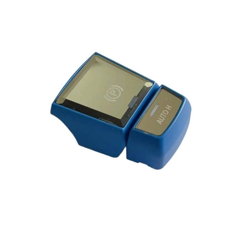 Parkbremse Schalter Kompatibel mit 5 7 Series F10 F18 F30 520 523 730 2009 2010 2011-2017 Auto-Handbremse Feststellbremse P Auto H Knopfschalterabdeckung(B Model Blue) von Siuku