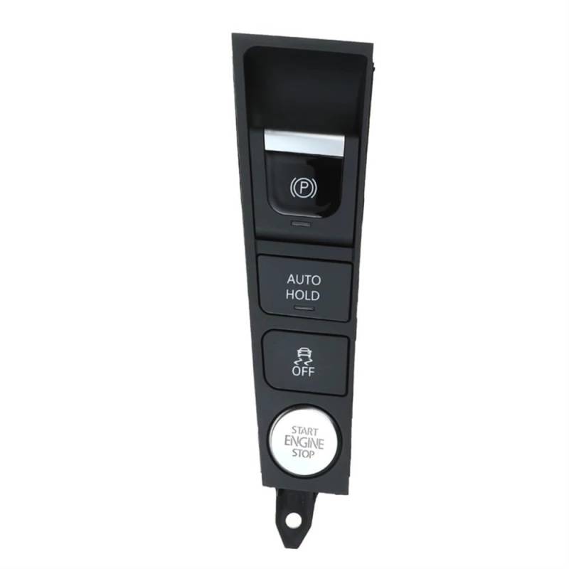 Parkbremse Schalter Kompatibel mit VW für Passat B7 2012–2016 3AD927137 3AD927137B 3AD 927 137 AB Handbremsknopf Autohalter ESP Motor Start Stop Schalter(with Engine) von Siuku