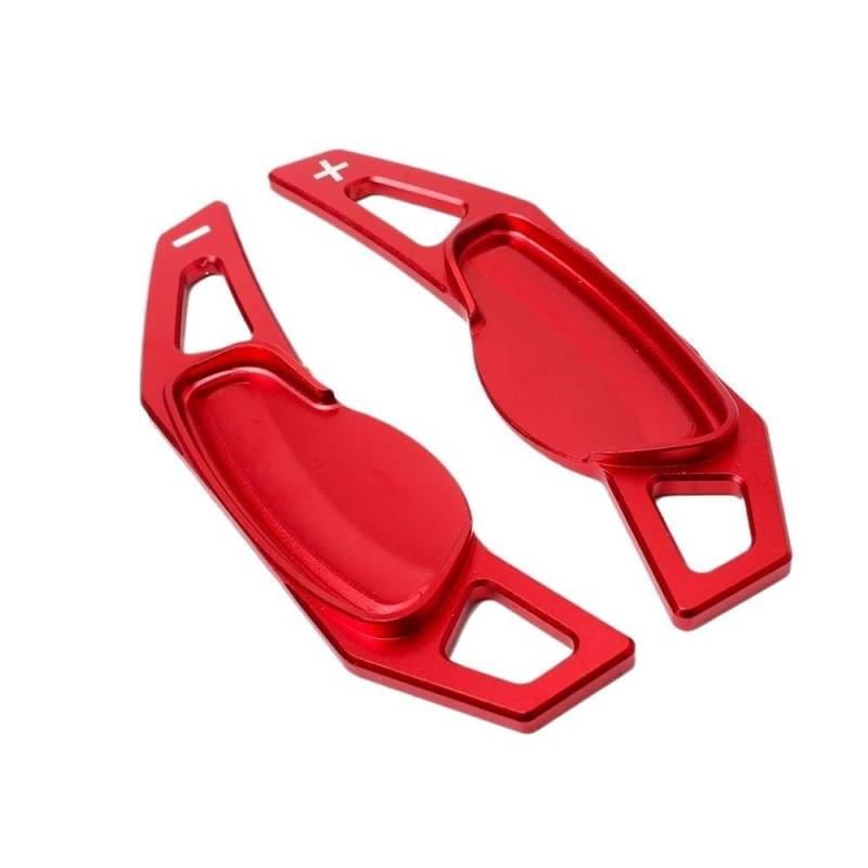 Schaltwippen Alu Kompatibel mit Smart für Fortwo 2009 2010 2011 2012 2013 2014 2015 2016 2017 Auto-Lenkrad-Schaltwippen-Extender(Red) von Siuku