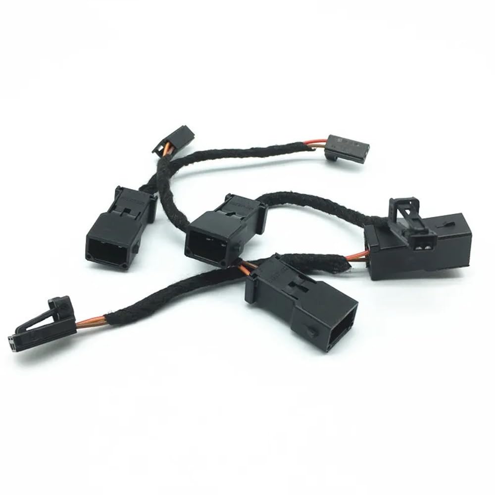 Siuku Auto Kabelstecker Kompatibel Mit A1 A2 A3 A4 B8 A5 A6 C6 C7 A7 A8 Q3 Q5 Q7 TT Autoinnenraum Handschuhfach Kofferraumbeleuchtung Konverterstecker Adapterkabel(4 Pcs) von Siuku
